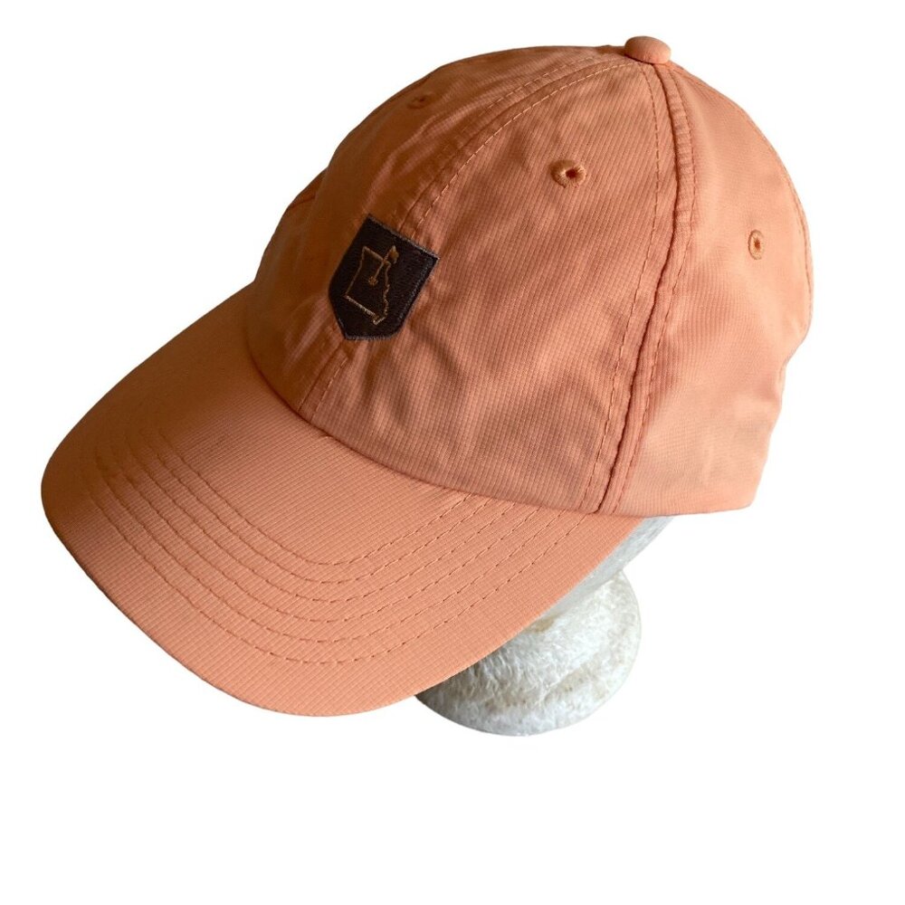 Orange Missouri Golf Quick Dry Adjustable Hat Cap